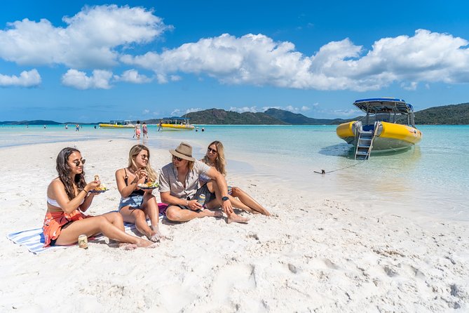 Ocean Rafting: Whitehaven Beach, Snorkelling & Hill Inlet Lookout - Snorkelling at Fringing Reefs