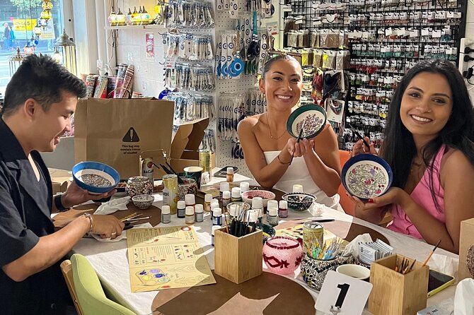 Paint and Sip Classes Sydney: Ceramic Plates & Bowls - Getting there and preparing well