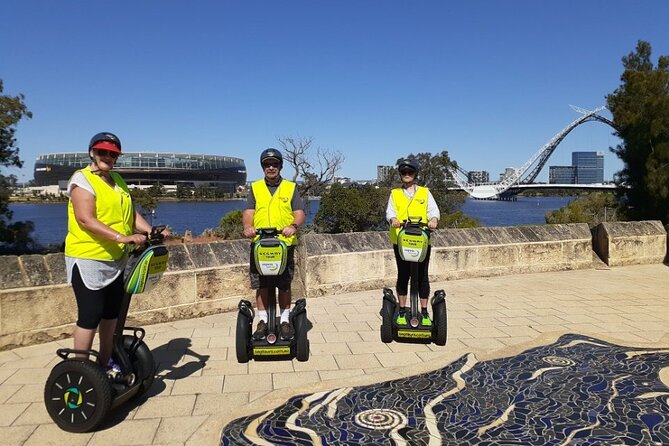 Perth East Foreshore and City Segway Tour - Learning the Segway before the city ride