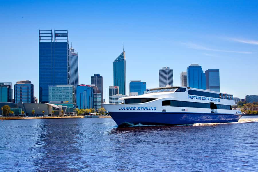 Perth: Swan River Lunch Cruise - Fremantle from the water