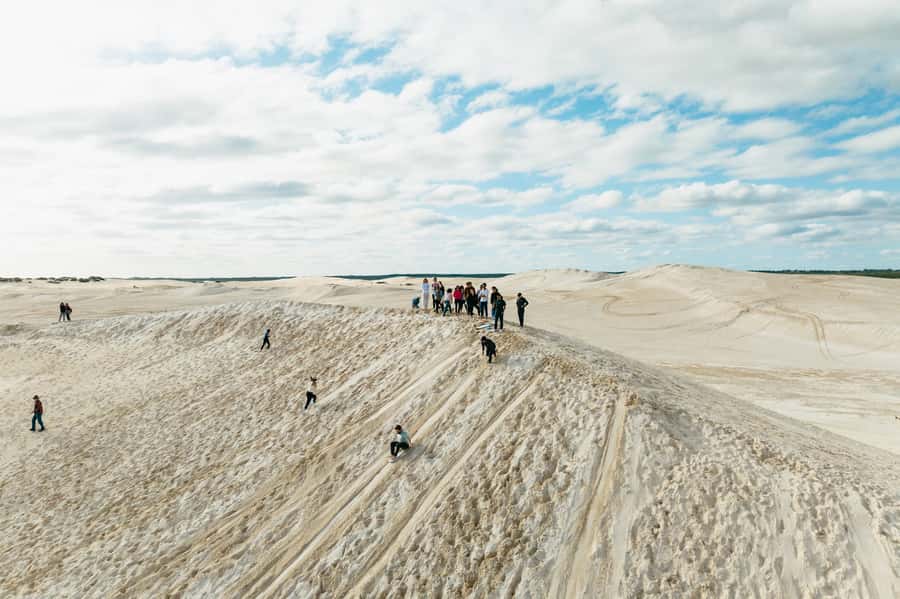 Pinnacles Desert: Sunset BBQ & Stargazing Tour +Sandboarding - The road north to Lancelin