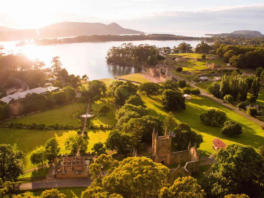 Port Arthur Tasman Sights with Harbour Cruise - Eaglehawk Neck and Pirates Bay