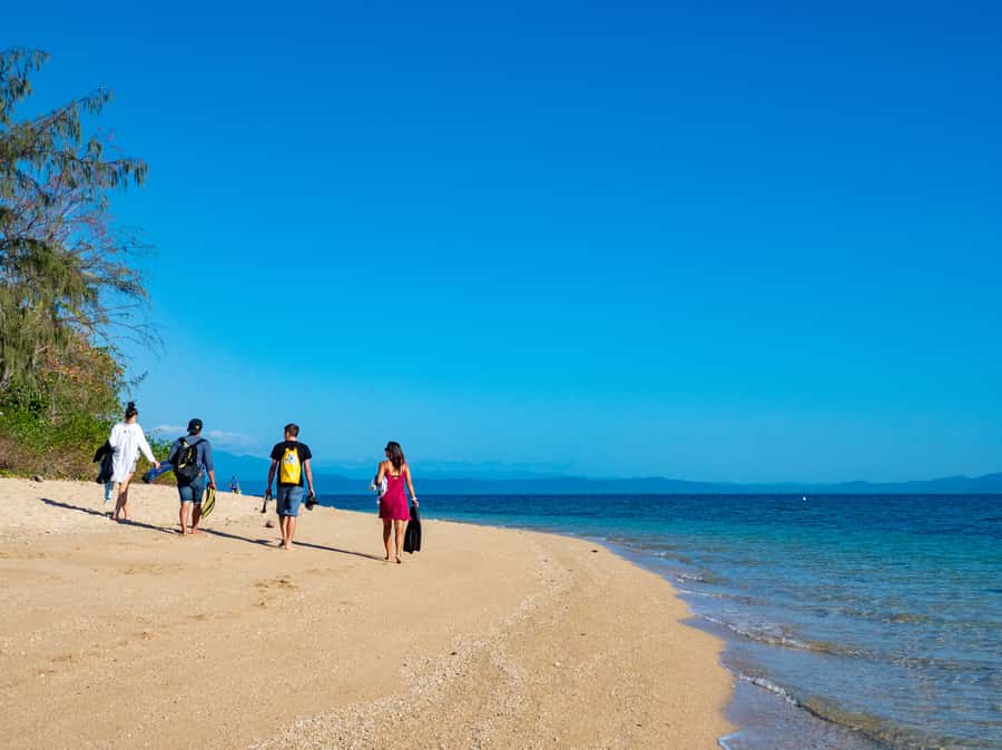 Port Douglas: Low Isles Glass Bottom Boat & Snorkeling Tour - Leaving Port Douglas on the Calypso XI