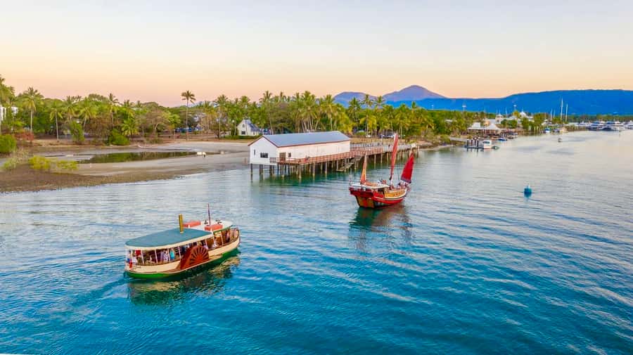 Port Douglas: River Cruise, Crocodile Spotting, Drink/ Snack - Setting off from the Port Douglas marina