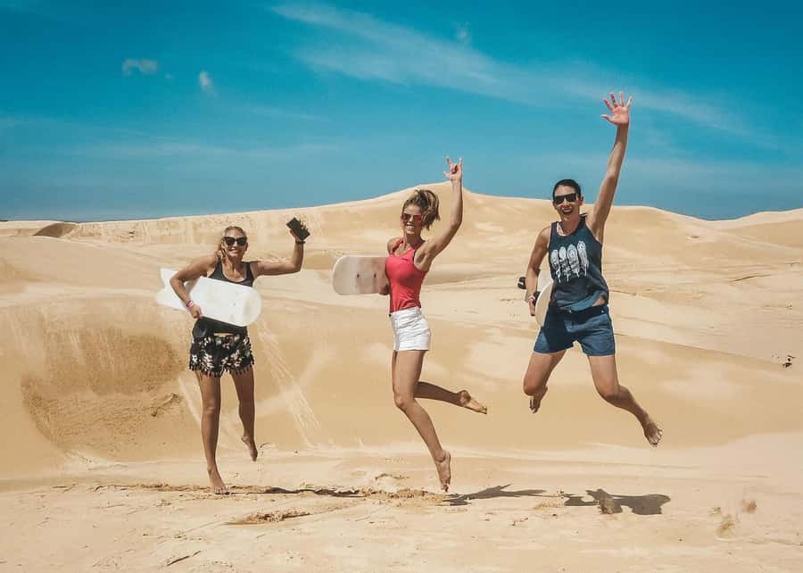 Port Stephens: Unlimited Sandboarding with 4WD Dune Transfer - The return shuttle keeps the day flexible