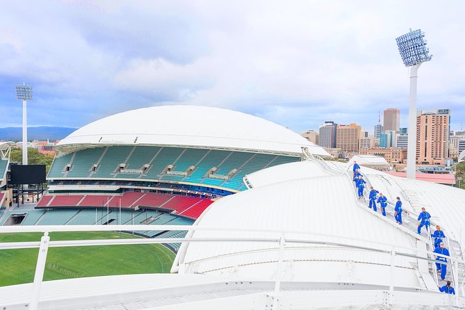RoofClimb Adelaide Oval Experience - From the Adelaide Oval entrance to the safety briefing