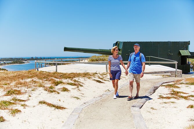 Rottnest Island Full-Day Trip With Guided Island Tour From Perth - Oliver Hill Battery and the 240-step warning