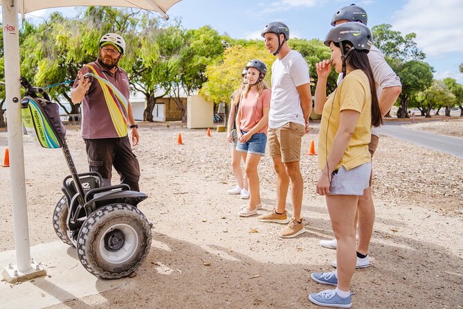 Rottnest Island Segway Tour: Fortress Adventure Tour - Learning the Segway before the coast
