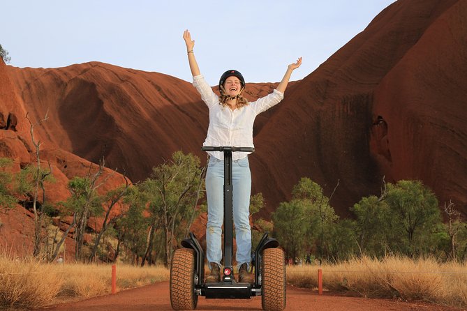 Segway the FULL base of Uluru - Learning to ride before meeting the rock