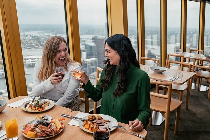 Skyfeast Dining Experience at Sydney Tower - Arriving at Level 4 on Market Street