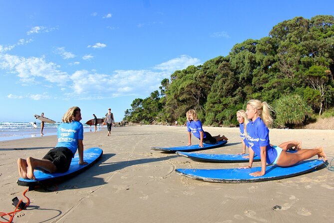 Small-Group Surfing Lessons in Byron Bay - Stop three: putting the practice into the water