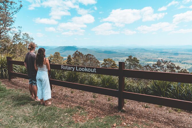 Springbrook andTamborine Rainforest Tour Incl Natural Bridge and Glow Worm Cave - Curtis Falls and the 101 steps