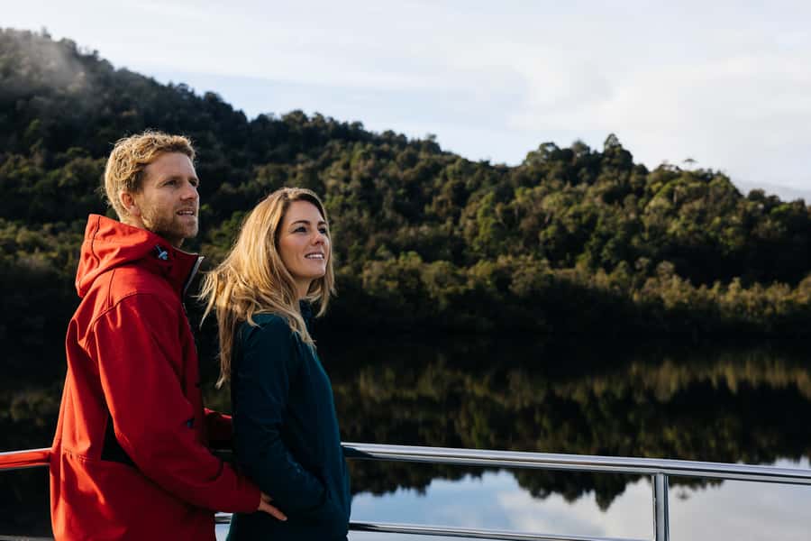 Strahan: Gordon River Cruise with Lunch & Sarah Island Walk - Fish farms and the west coast working story