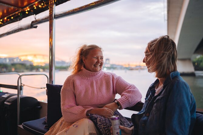 Sunset City Lights Cruise: 5.30pm or 6pm <em>seasonal (90min) – What This Brisbane Evening Cruise Really Offers’ /></p>
<p><p>The Sunset City Lights Cruise is best understood as a relaxed evening on the water, not as a formal guided tour. For an hour and a half, you sit or move around the boat, watch Brisbane change from late daylight to night, and enjoy a complimentary snack platter.</p>
</p>
<p><p>The cruise is operated by River City Cruises and costs $42.08 per person. That price is fair if you value the boat ride, the included food, and the chance to see Brisbane from the river without planning your own evening. It feels less attractive if your main goal is detailed information about landmarks, since drinks are extra and the historical narration may not be provided.</p>
</p>
<p><p>The setting does much of the work. Brisbane’s bridges and riverside buildings become more striking as their lights appear, while the river gives you a slower view than a road trip or walking route. You are not rushing from one attraction to another. You are simply watching the city unfold from a different angle.</p>
</p>
<h2 id="finding-the-cultural-centre-public-pontoon">Finding the Cultural Centre Public Pontoon</h2>
<p><img width="669" height="446" decoding="async" src=