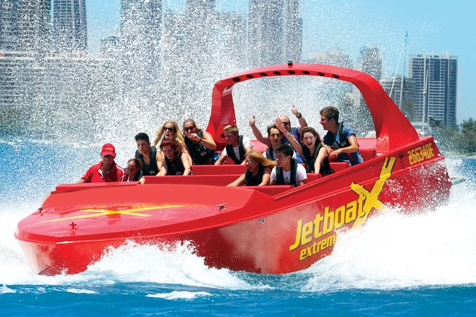 Surfers Paradise, Gold Coast Jet Boat Ride: 55 Minutes - The Broadwater sights between the spins