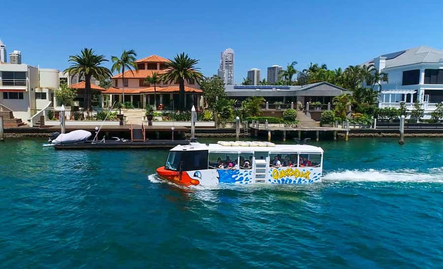 Surfers Paradise: Guided Gold Coast Amphibious Bus Tour - Key points to know before boarding