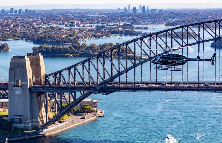 Sydney: 20-Minute Shared Helicopter Ride over Sydney Harbour - The pilot commentary makes the short flight count