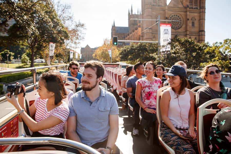 Sydney: Big Bus Hop-On Hop-Off Tour with Optional Cruise - Commentary, staff, and the actual ride