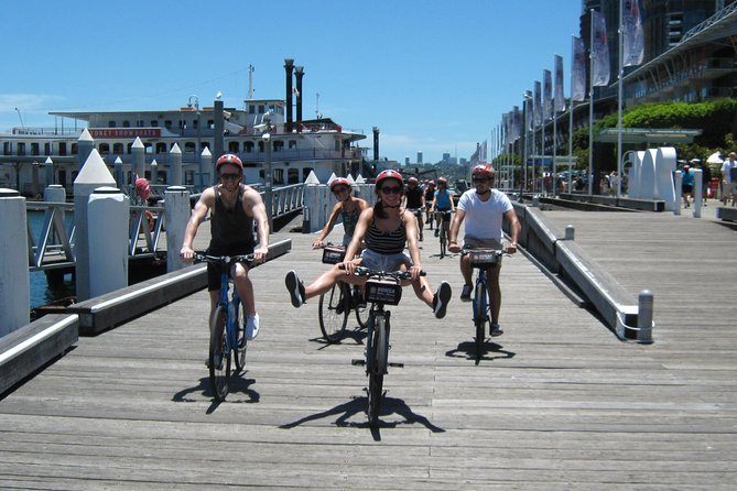 Sydney Bike Tours - Crossing the Harbour Bridge
