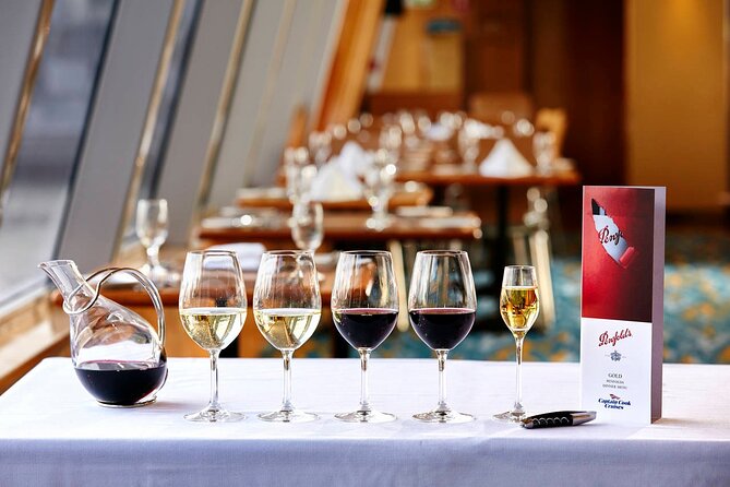 Sydney Gourmet Gold Penfolds Dinner Cruise from Darling Harbour - Sydney Harbour’s best evening views