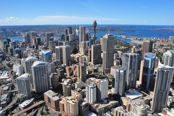 Sydney Grand Tour by Helicopter - Returning over Sydney Harbour