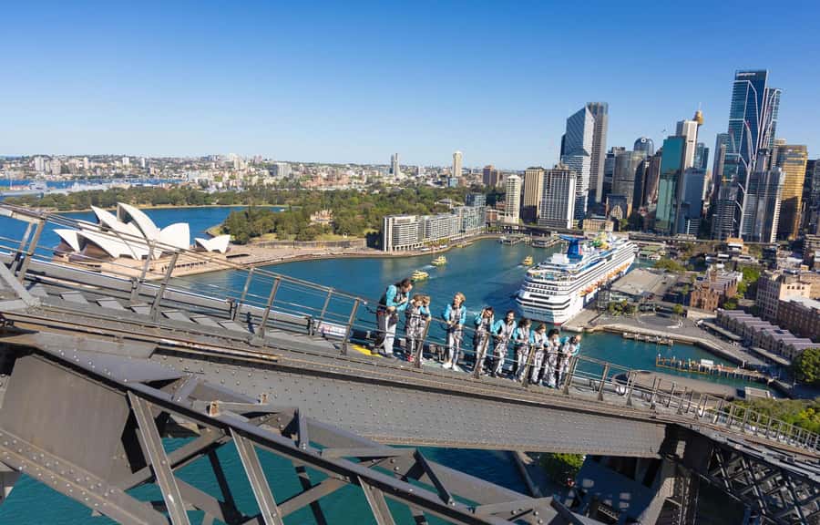 Sydney: Guided Daytime Summit Climb of Sydney Harbour Bridge - The summit views: Opera House, skyline, and harbor