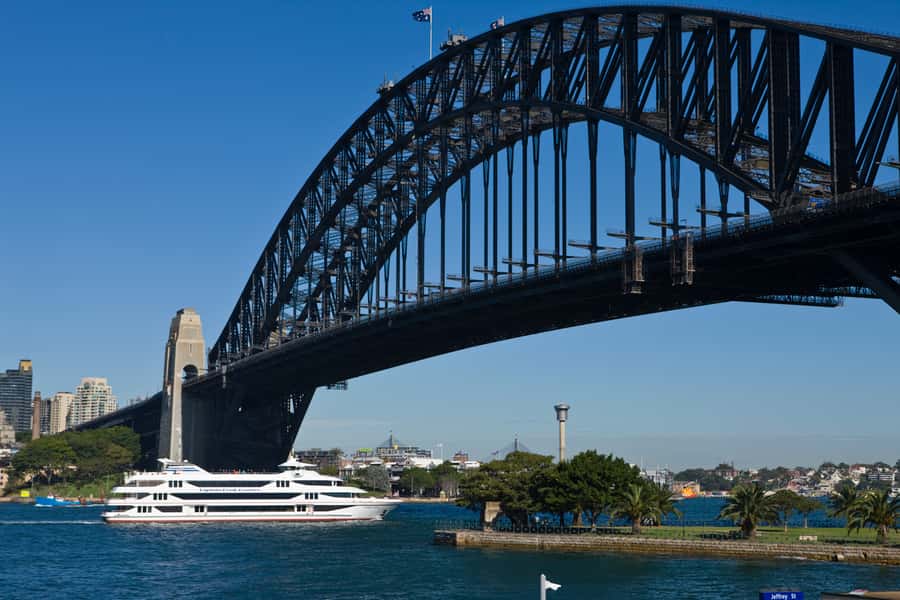 Sydney Harbour Experience 90-minute Sightseeing Cruise - Tea, Anzac biscuits, and buying food onboard