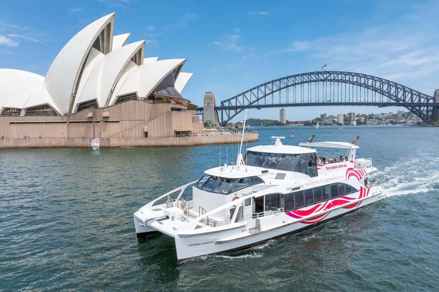 Sydney Harbour Sightseeing Cruise from Circular Quay - The Opera House and Mrs Macquarie’s Chair