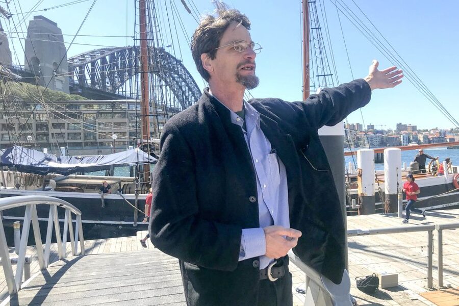 Sydney Harbour: Tall Ship Afternoon Cruise - Going under Harbour Bridge