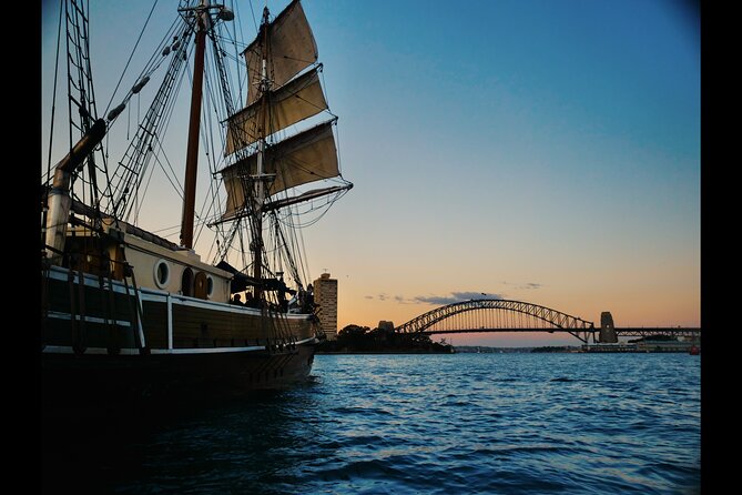Sydney Harbour Tall Ship Twilight Dinner Cruise - A Historic Ship With Real Character