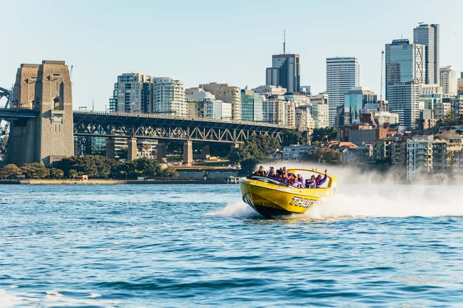 Sydney Harbour: Thunder Thrill Jet Boat Ride - The spins and power-slides are the main event
