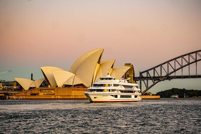Sydney: Harbour View Lunch Cruise from Darling Harbour - Sydney Harbour Bridge from the water