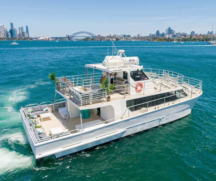 Sydney: Premium Catamaran Vivid Cruise with Welcome Drink - Why a catamaran is a smart Vivid Sydney choice