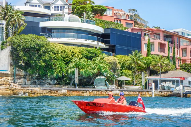 Sydney Speed Boat Adventure Harbour Tour - Taking the controls at Rose Bay