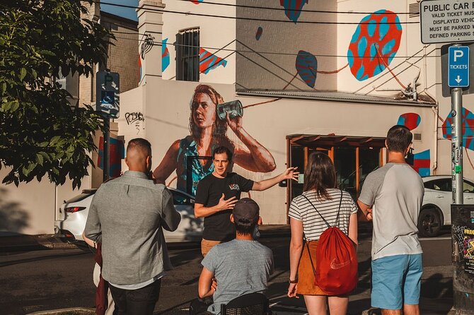 Sydney Street Art & Food Tour - Four food stops from Egyptian to Japanese
