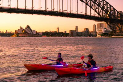 Sunrise Kayak, Opera House & Under Harbour Bridge
