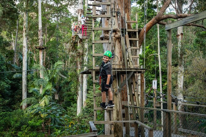 Tamborine Mountain TreeTop Challenge Adventure Park - How long the three-hour session feels