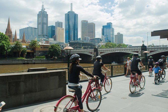 The Best of Melbourne Bike Tour - Starting at Southbank with Melbourne’s first stories