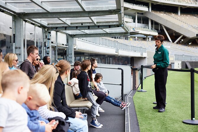 The Optus Stadium Tour - Team changerooms used by three Perth clubs