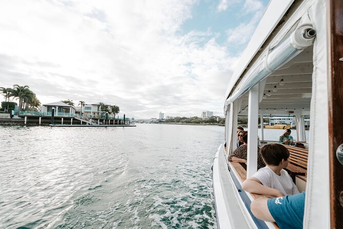 The Original 1-Hour Mooloolaba Canal Cruise - Turning toward the river heads