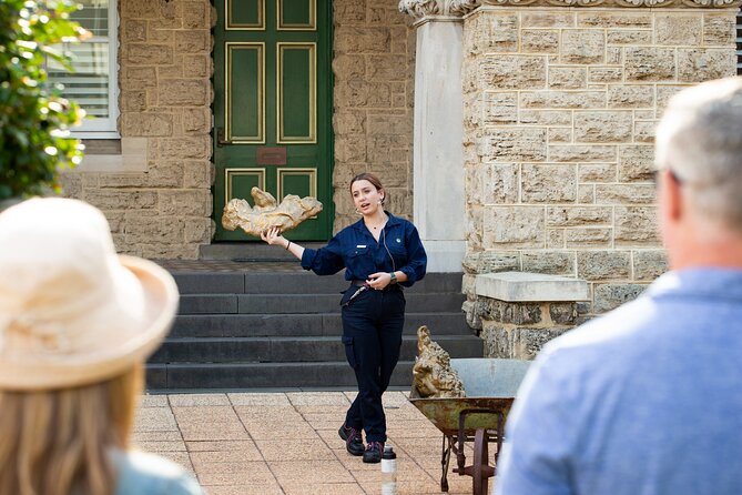 The Perth Mint Gold Tour - Entering a grand East Perth heritage building