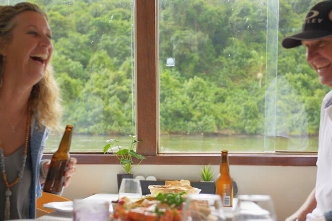 Tweed River and Rainforest lunch Cruise - Looking for dolphins among islands and sandbanks