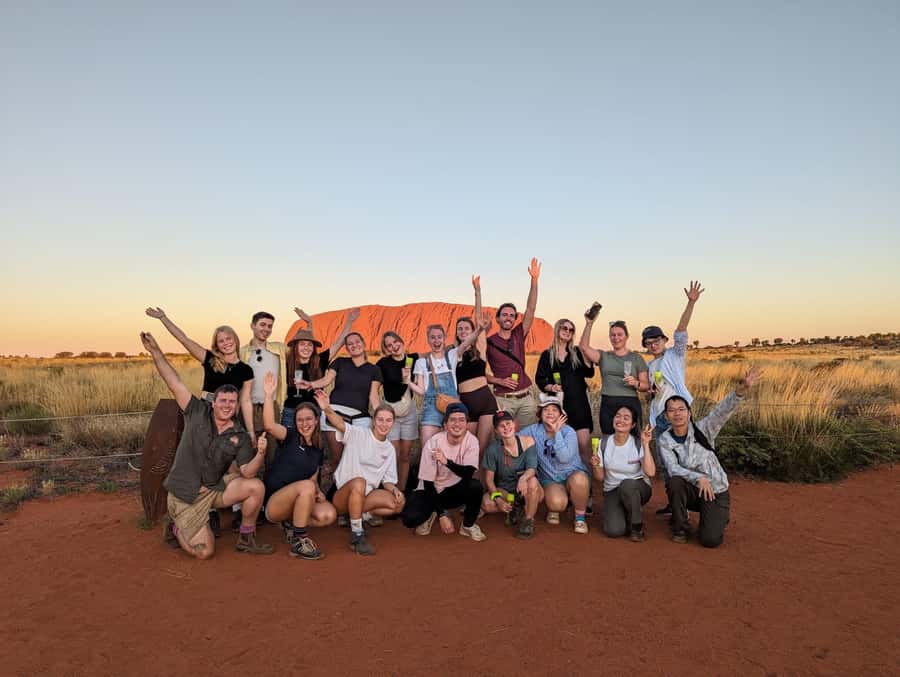 Uluru: 4-Day Rock to Rock Adventure Tour - Day one: Alice Springs to Uluru at sunset