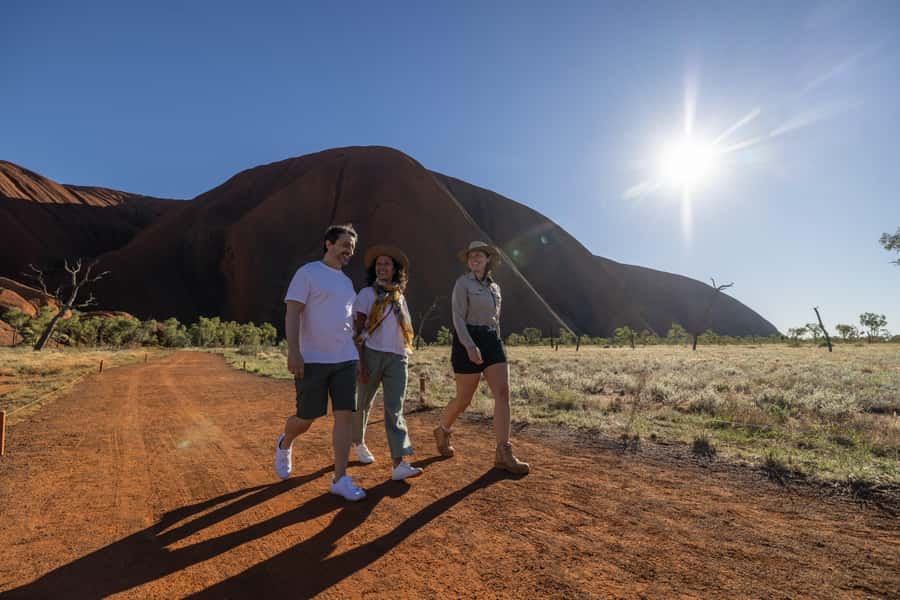 Uluru: Guided Trek of Uluru's Base in a Small Group - Watching Uluru Wake Up Before the Walk