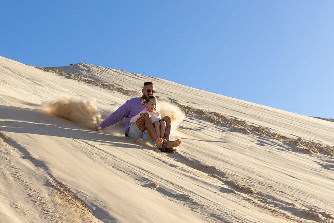 Unlimited Sandboarding - What the staff and shuttle system do well