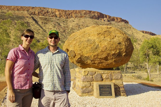 West MacDonnell Ranges Day Trip from Alice Springs - Standley Chasm: trees, shade, and included entry