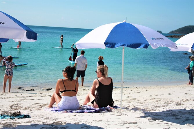Whitehaven Beach Club Transfers from Airlie Beach - Paddleboards, swimming, and optional activities