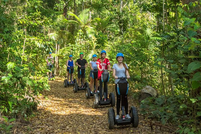 Whitsunday Segway Rainforest Discovery Tour - Learning to ride before the forest trail