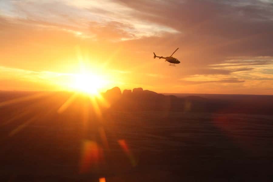Yulara: Uluru and Kata Tjuta Sunset Helicopter Tour - Key points at a glance