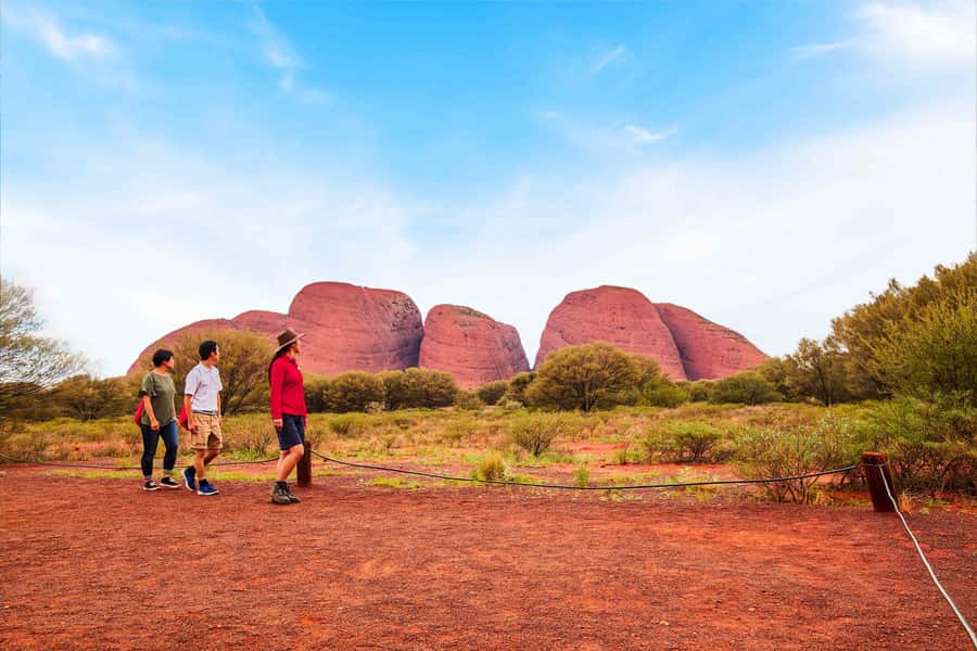 Yulara: Uluru Sunrise and Kata Tjuta Day Trip by Bus - Meeting the domes of Kata Tjuta